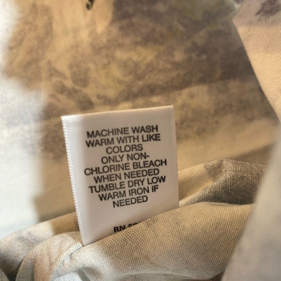 NEW Size S Mens Cremieux Long Sleeve Button Down Shirt Cotton Gamekeeper Fishing - Picture 5 of 9